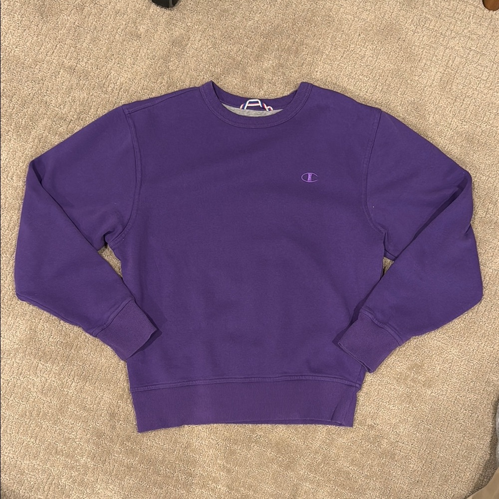 Champion Purple Crewneck Sweater